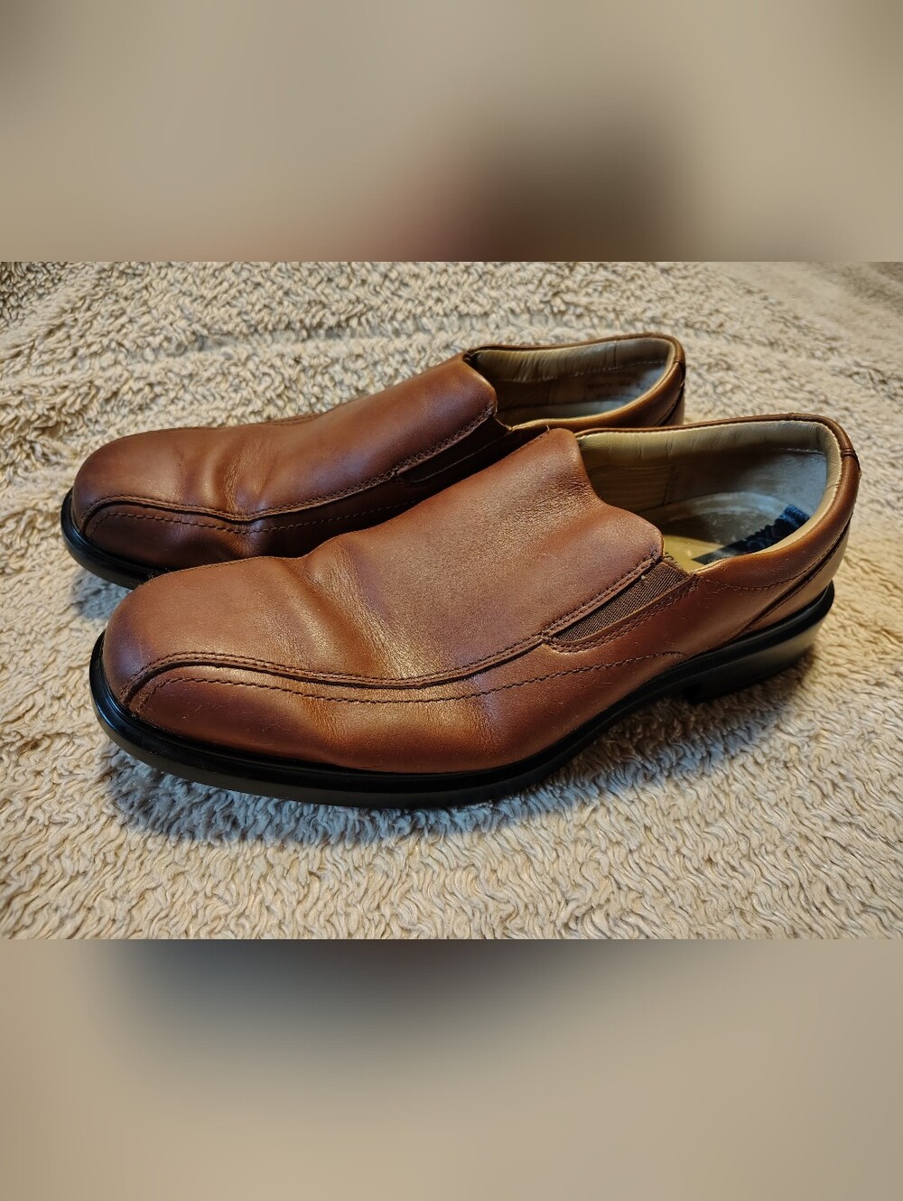 Johnston & Murphy XC4 Stanton 2.0 Moc Venetian Loafer Brown Leather Men's 9